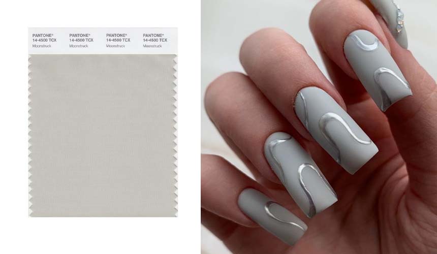 Цвет PANTONE 14-4500 Moonstruck — Одержимый луной